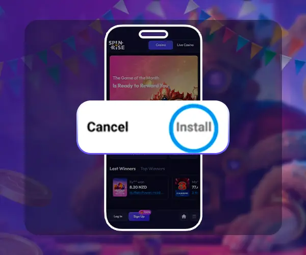 Set the app icon.
